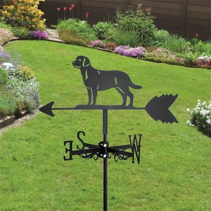 Golden Retriever Stainless Steel Weathervane MW046