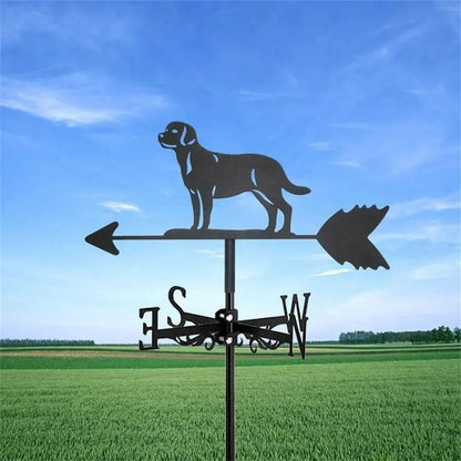 Golden Retriever Stainless Steel Weathervane MW046