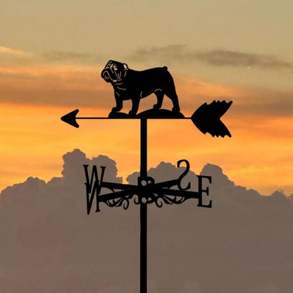 Pug Stainless Steel Weathervane MW056