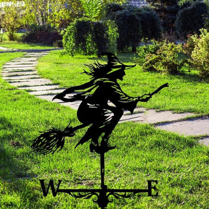 Witch Stainless Steel Weathervane MW006