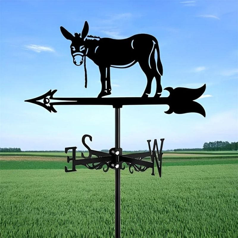 Donkey Stainless Steel Weathervane MW042