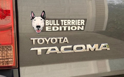 Bull Terrier Car Badge Laser Cutting Car Emblem CE024