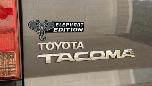 Elephant Car Badge Laser Cutting Car Emblem CE086