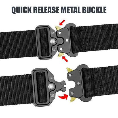 Military Style Tactical Nylon Belt