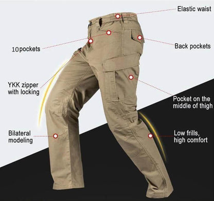 Tactical Ripstop Waterproof Pants-For Male or Female